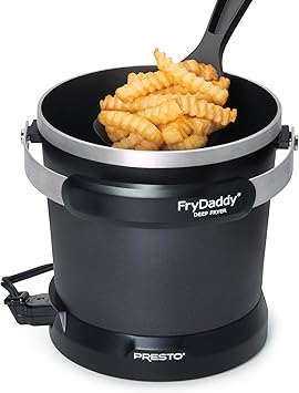 Presto 05420 FryDaddy Electric Deep Fryer,Black