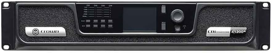 Crown CDi 4|1200 DriveCore Analog 4-Channel 1200-Watt Power Amplifier with BLU Link