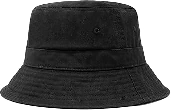 Hot Summer Bucket Hat - Trendy Cotton Sun Hat for Beach, Golf, Fishing - Fun Outdoor Vacation Boonie for Men and Women