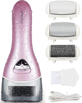 Electric Feet Callus Removers Rechargeable,Portable Electronic Foot File Pedicure Tools, Electric Callus Remover Kit,Professional Pedi Feet Care Perfect for Dead,Hard Cracked Dry Skin