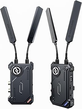 Hollyland Cosmo C1 [Official] 1000ft Wireless HDMI/SDI Video Transmission System 40ms 1080P 12-20Mbps 5G Image&Audio Transmitter Receiver, Embedded UVC Live Stream Seamless Channel Switch SDI-Loopout