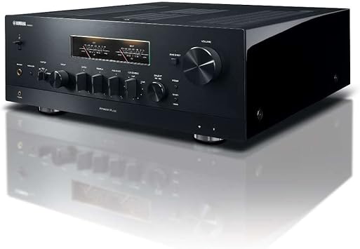 Yamaha Audio Yamaha R-N2000A Hi-Fi Network Receiver with Streaming, Phono and DAC – Black