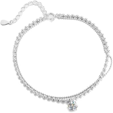 14K Gold Tennis Bracelet with D-Color VVS2 Diamonds | 0.5/1 Carat, Adjustable Double-Layer | Daily Elegance & Special Event Essential