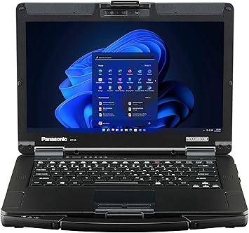 Panasonic Toughbook FZ-55 MK3, 14-inch FHD 1920x1080 Multi-Touch Display, Intel Core i7-13th Gen vPro up to 5.2GHz, Intel UHD Graphics, 32GB, 1TB SSD, 4G LTE, Dedicated GPS, Wi-Fi 6E, Windows 11 Pro