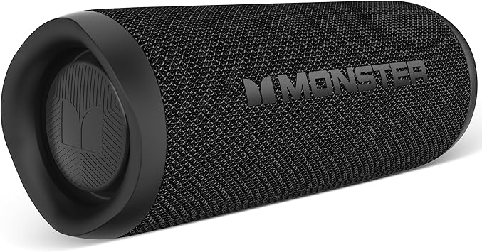 Monster Bluetooth Speaker, Wireless Portable Outdoor Bluetooth Speakers, 60W True Wireless Stereo IPX8 Waterproof, Dual PairingBluetooth 5.4 Built-in Mic, Outdoor Speaker