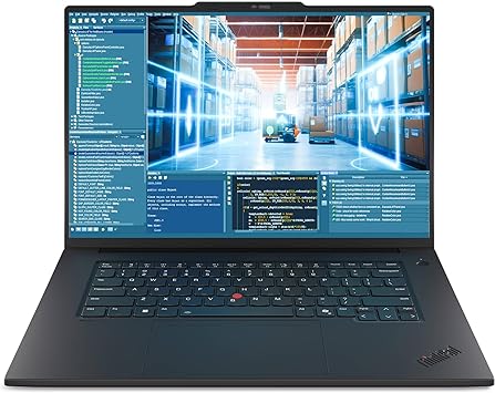 Lenovo ThinkPad T1g Gen 8, AI Laptop, Intel Ultra 9 285H vPro (5.4 GHz), 16" 4K (3840 x 2400) 800 nits, 64GB DDR5, 4TB Gen5 SSD, NVIDIA RTX 5070, 5MP Camera Computer Vision, Win 11 Pro- Black