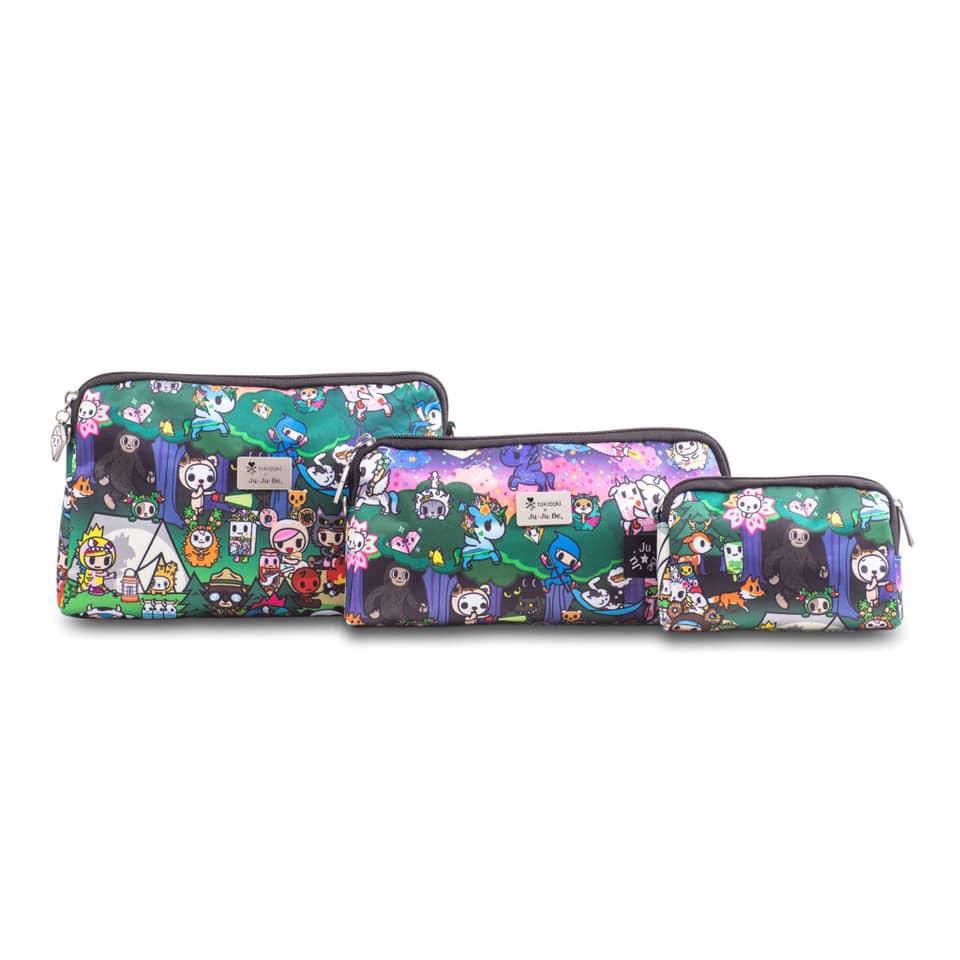 Jujube ∣  Ju-Ju-Be Be Set baglets, Tokidoki Collection ~ Options: Super Toki . Sushi Cars . Iconic 2.0 . Camp Toki . Fantasy Paradise . Team Toki . Sea Amo 2.0 . Kawaii Round The World